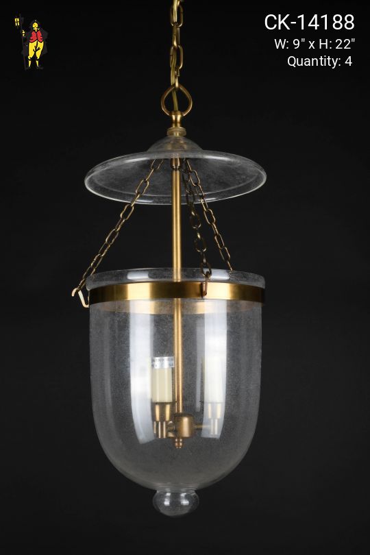 Decorative Glass Hanging Lantern