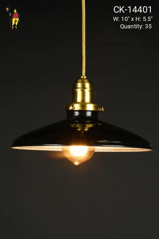 10" Black Hanging RLM