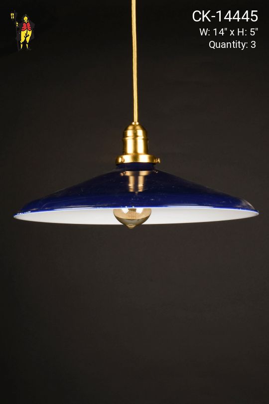 14" Blue Hanging RLM
