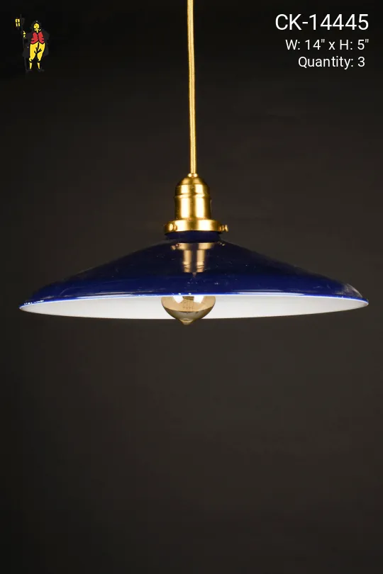 14" Blue Hanging RLM