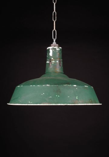 18.5" Green Hanging RLM (Varying Color/Distressed Look)