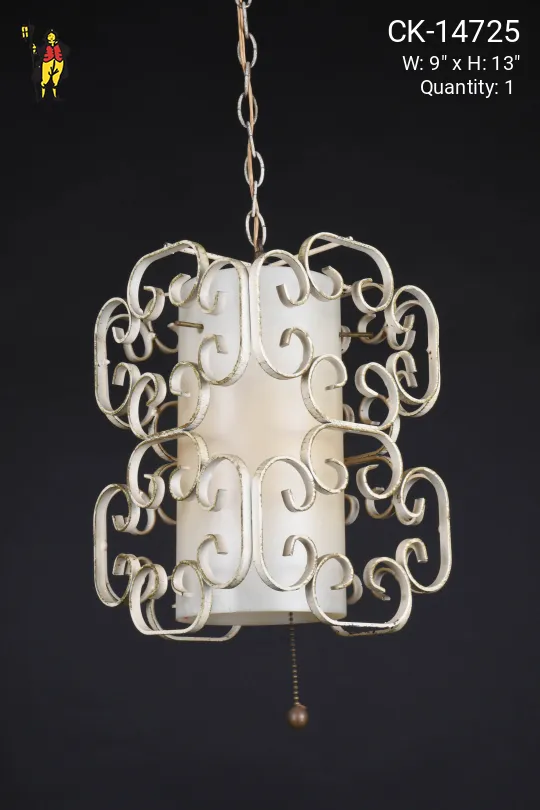 Metal & Plastic Hanging Pendant