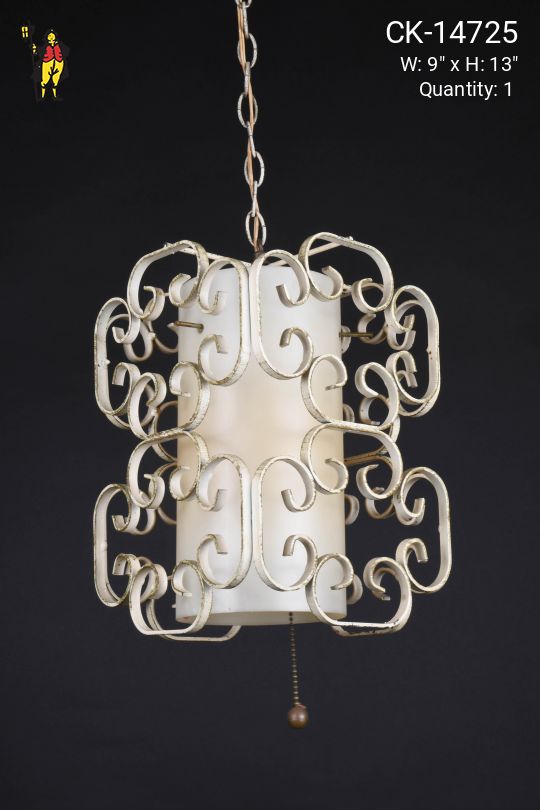 Metal & Plastic Hanging Pendant