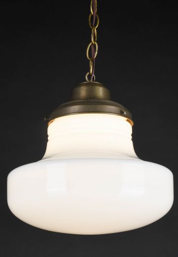12" Hanging Glass Globe Pendant