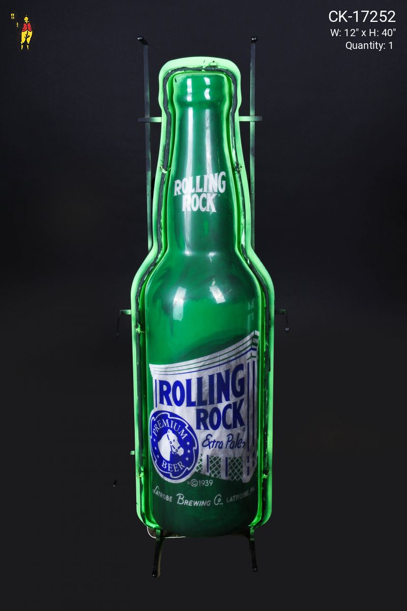 Rolling rock neon light 2025