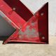 Red Metal Light Up Arrow (Double Sided) #0