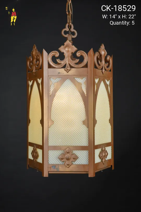 Short Gothic Hanging Lantern