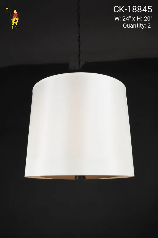 Fabric Shade Hanging Pendant