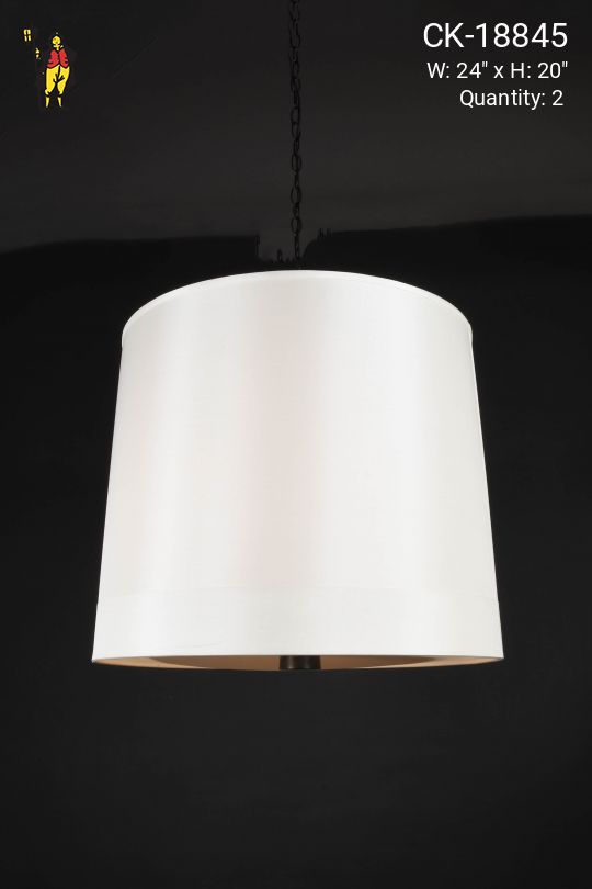 Fabric Shade Hanging Pendant
