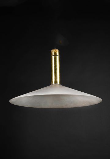 24" Glass Cone Reflector Pendant