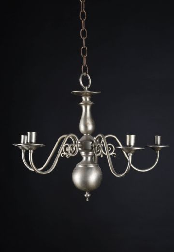 Five Arm Traditional Chandelier Style Candle Holder
