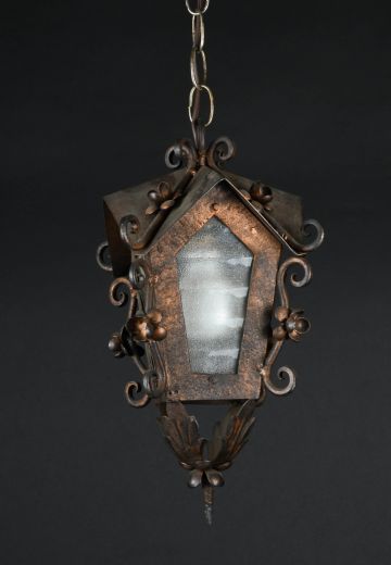Metal Rustic Hanging Lantern