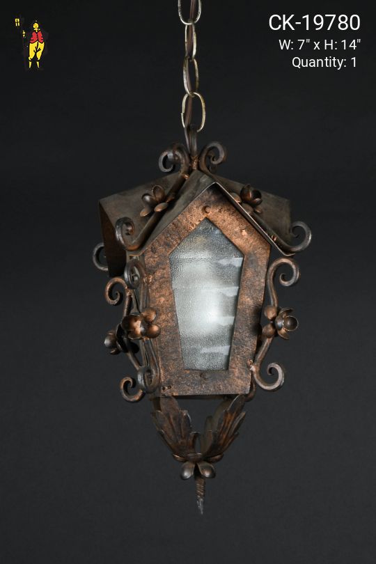 Metal Rustic Hanging Lantern