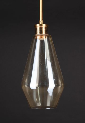 Modern Clear Glass Hanging Pendant