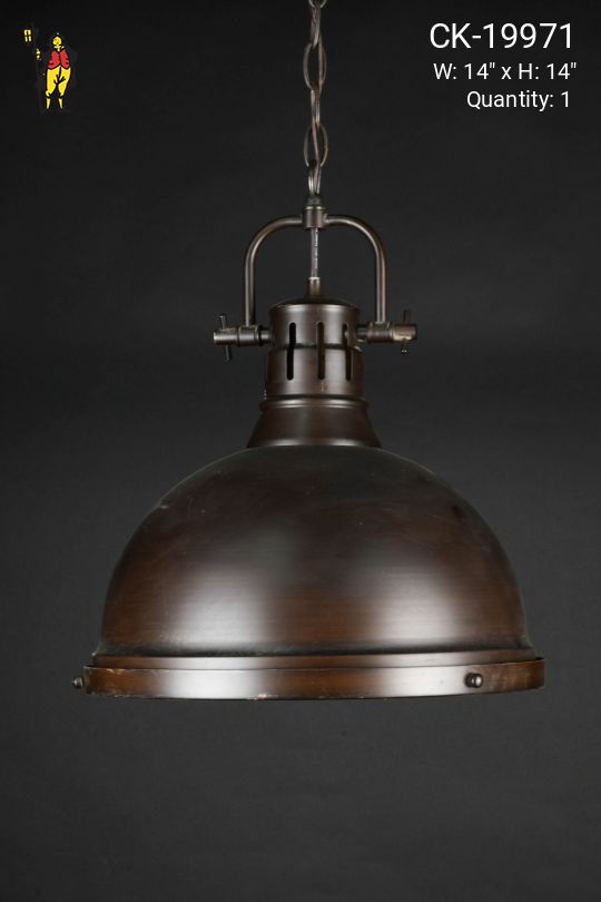 Bronze Industrial Hanging Fixture