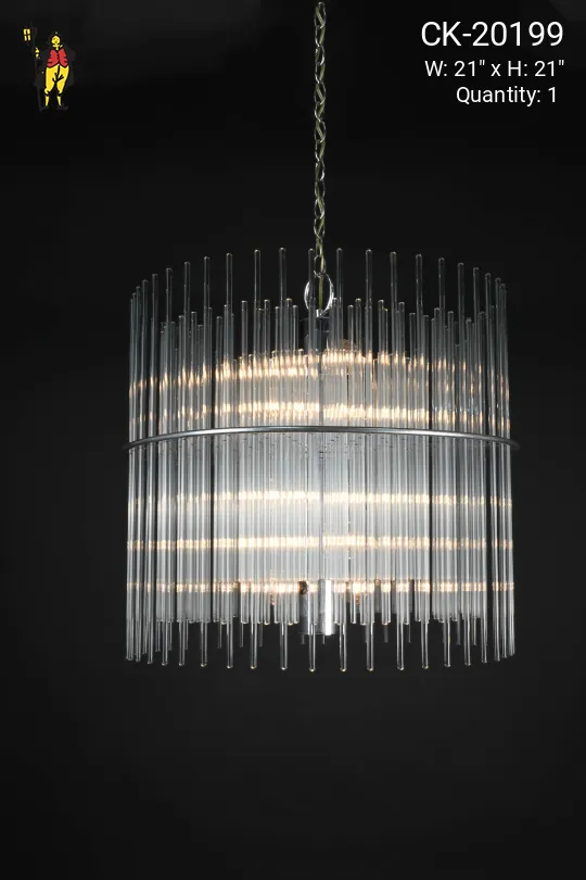 Glass Rod Hanging Fixtures