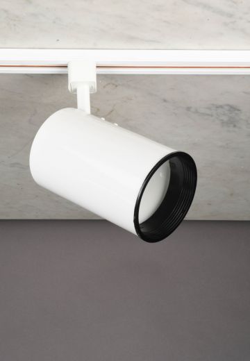 4.5" White Can Track Light Head (Only) (Compatible w/CK-21842)