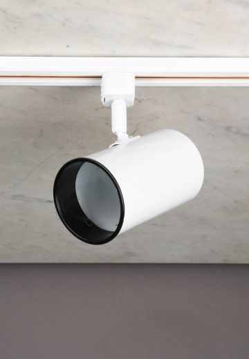 3.5" White Can Track Light Head (Only) (Compatible w/CK-21842)