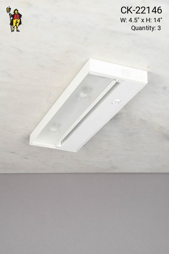 14" White Halogen Under Cabinet Light