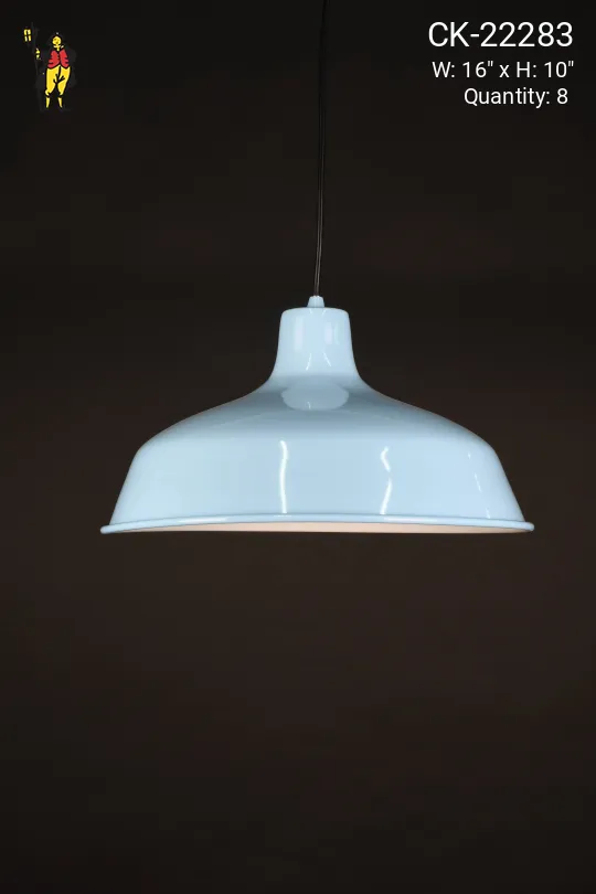 16" Light Blue Hanging RLM