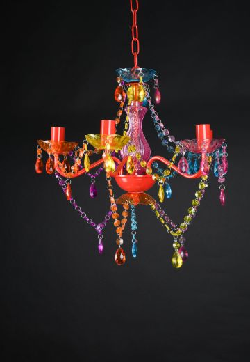 Multicolor Small Plastic Chandelier