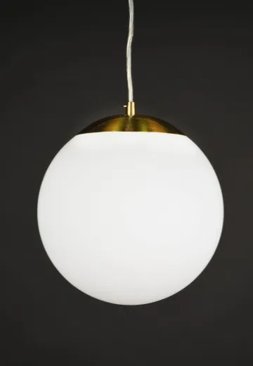 10" Neckless Hanging Globe Pendant