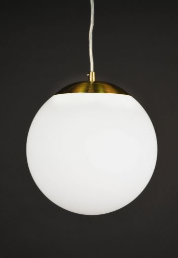 10" Neckless Hanging Globe Pendant