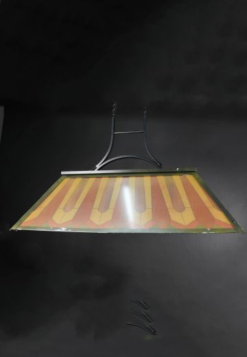 Traditional Linear Pool Table Hanging Fixture