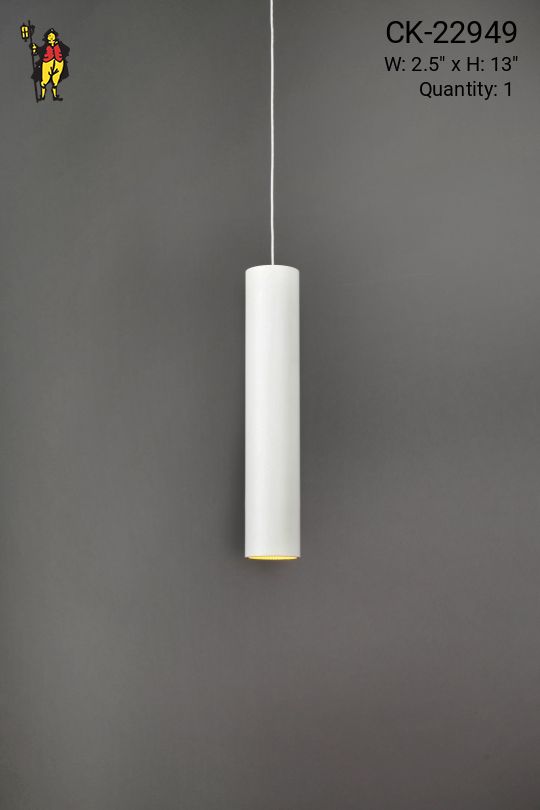 White Modern *LED* Pendant