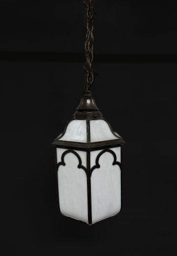 Bronze Gothic Hanging Lantern