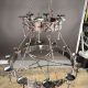Wrought Iron Two Tiered Non-Electric Chandelier #2