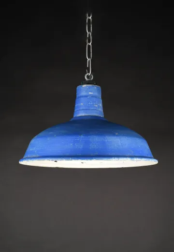 16" Painted Blue Hanging RLM
