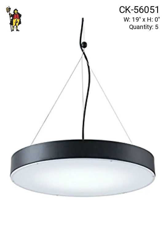 *LED* Black Modern Hanging Pendant