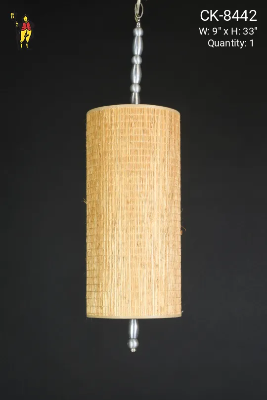 Woven Contemporary Hanging Pendant