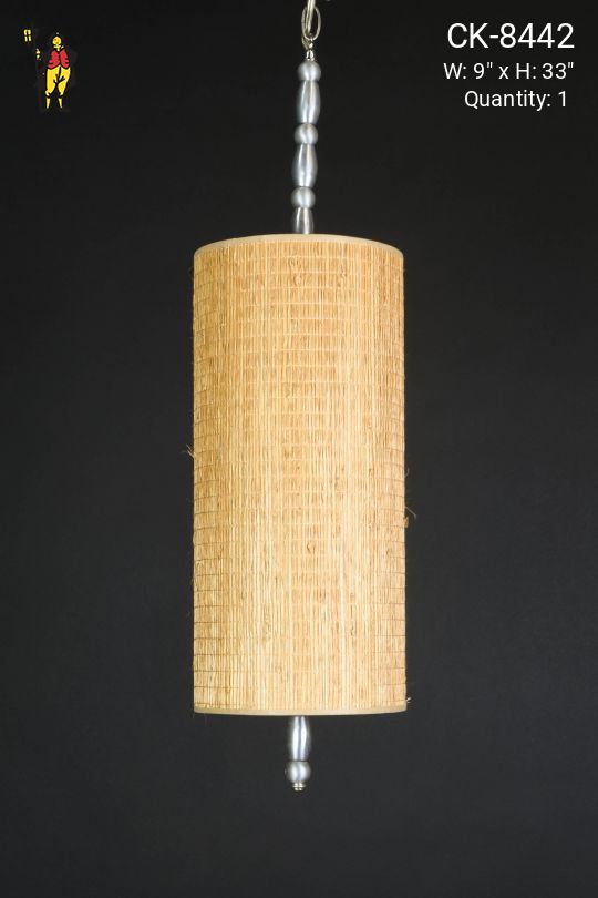 Woven Contemporary Hanging Pendant