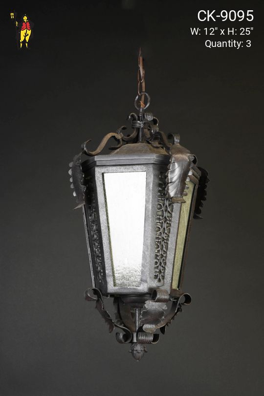 Small Hanging Iron Lantern