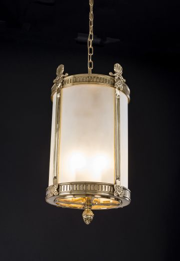 Frosted Glass Empire Lantern