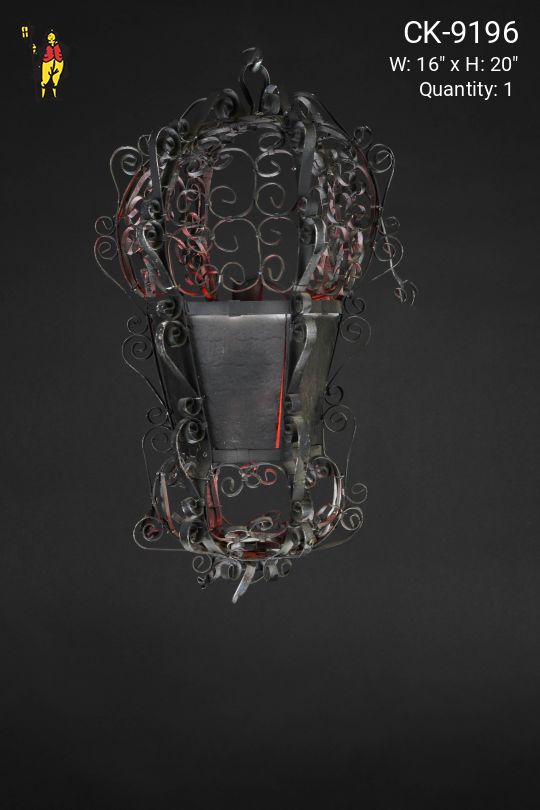 Gothic Iron Hanging Lantern