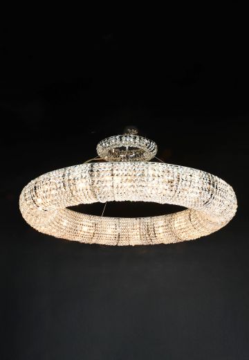 Crystal "Ring" Hanging Fixture