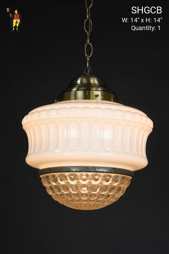 Art Deco Schoolhouse Globe