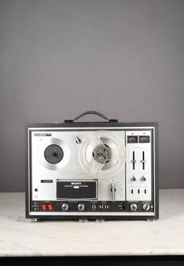 Sony Three Head Stereo Tape Recorder w/Speakers