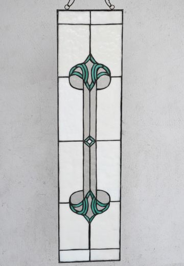 Frosted Rectangular Stain Glass