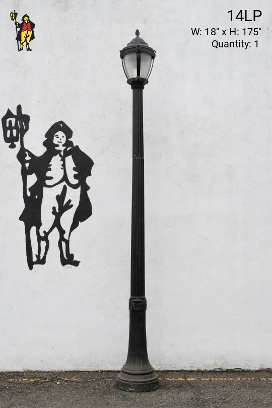 14.5' Ambassador Head Lamp Post