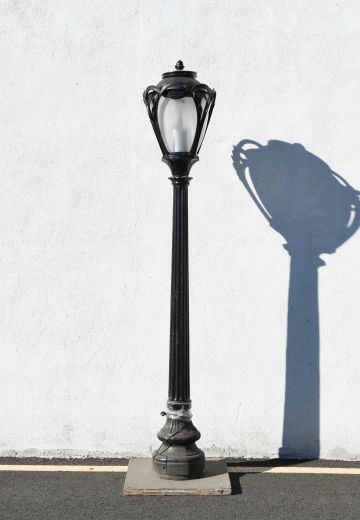 8.5' Black CP Head Lamp Post (6' Post)