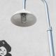 Curved Arm Single Vapor Light Lamp Post (No Base) #1