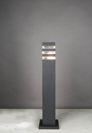 Black Modern Landscape Light