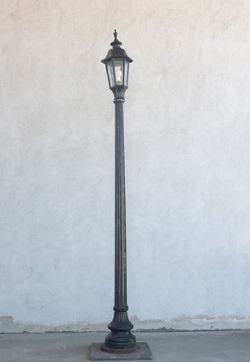 Park Style Eight Foot Lamp Post (Smaller Head)