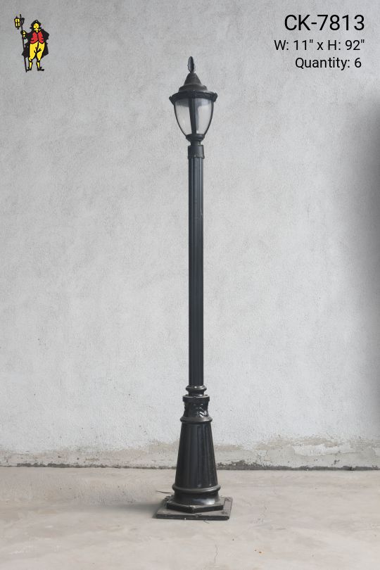 Residential Lamp Post (6' Post + Head)