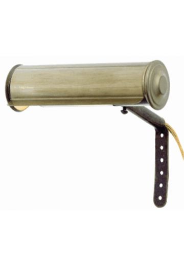 Antique Brass 7" Deluxe Picture Light w/Visor Shade