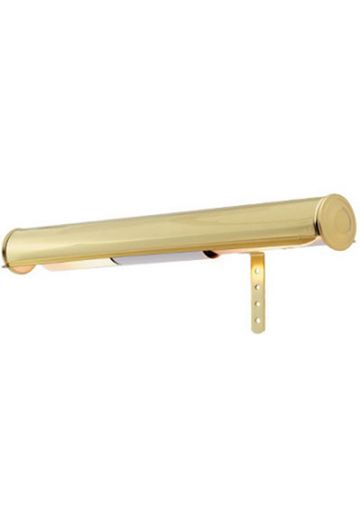 Polished Brass 14" Picture Light w/Visor Shade